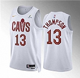 Men's Cleveland Cavaliers #13 Tristan Thompson White Association Edition Stitched Jersey Dzhi,baseball caps,new era cap wholesale,wholesale hats